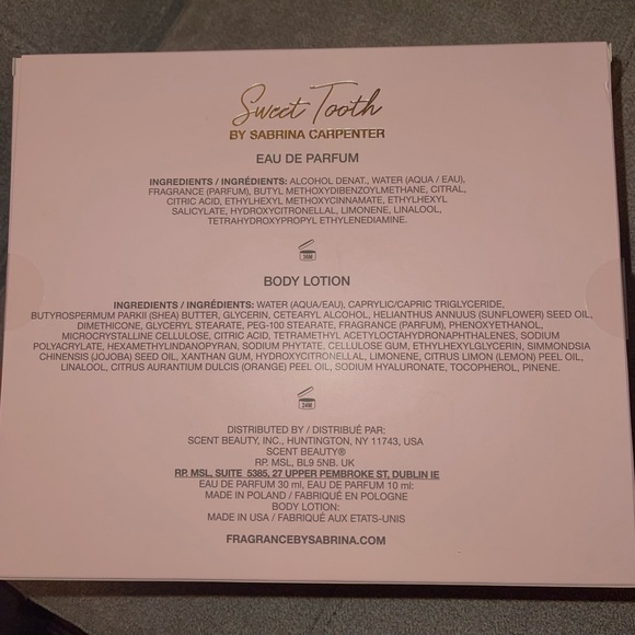 Sweet Tooth by Sabrina Carpenter Gift Set - Picture 2 of 3